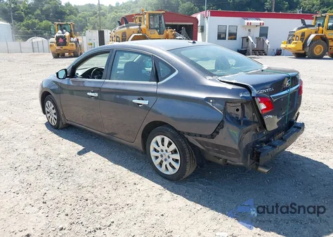 2015 Nissan Sentra Sv z USA, uszkodzony, nr VIN 3N1AB7AP7FY322011